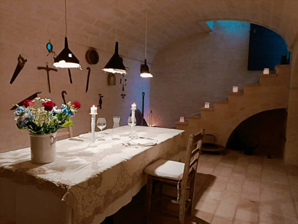 Special dinner in the cellar